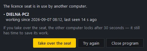 Seat-in-use window